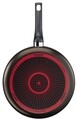 Fedős serpenyő, Tefal, Simply Clean, 24 cm Ø, alumínium/üveg