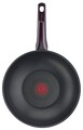 Wok serpenyő, Tefal, Resist Intense, 28 cm Ø, alumínium