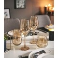 Set 4 pahare pentru vin, Luminarc, Celeste Golden Honey, 350 ml, sticla