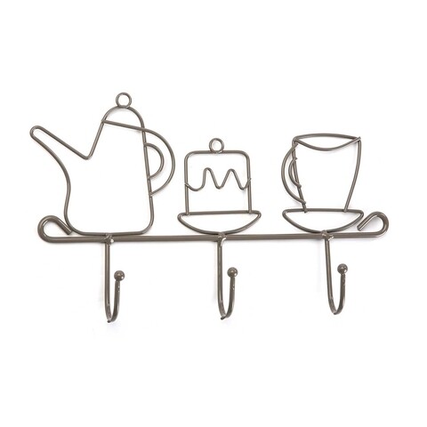 Cuier pentru bucatarie Teapot, Versa, 28x17 cm, metal