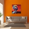 Tablou Ethnic 2 Man, Versa, 80x80 cm, canvas