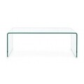 Masuta de cafea, Iride Rectangular, Bizzotto, 120x60x43 cm, sticla
