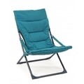 Relax Kerti szék, Bizzotto, 60x90x86 cm, acél/poliészter, türkiz