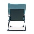 Relax Kerti szék, Bizzotto, 60x90x86 cm, acél/poliészter, türkiz
