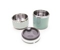 Caserola termica dubla Lunchbox, Iris Barcelona, 900 ml, pereti dubli, inox/polipropilena, verde