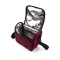 Geanta termoizolanta pentru pranz Fun, Iris Barcelona, 4.5 L, 23.x14.5x20.5 cm, poliester, bordo
