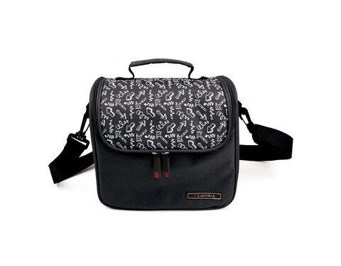 Geanta termoizolanta pentru pranz Fun, Iris Barcelona, 4.5 L, 23.x14.5x20.5 cm, poliester, negru