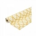 Covor indoor outdoor Interlaced Ivory, Floorita, 133 x 190 cm, polipropilena, crem/portocaliu