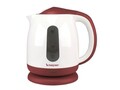 Fierbator de apa fara fir P101BOL100, Beper, 2200 W, 1.7 L, alb/rosu
