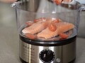 Aparat de gatit la aburi BC.261, Beper, 500 W, 2 recipiente pentru gatit