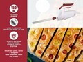 Cutit electric BP.790, Beper, 150 W, 25 x 7.5 x 14.5 cm, alb/rosu