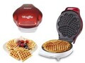 BT.603Y, Beper Gofrisütő, 1000 W, főzőkapacitás 5 szív alakú gofri