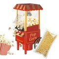 Aparat pentru popcorn BT.651Y, Beper, 1200 W, retro anii 50