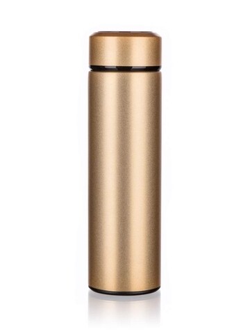 Smart Trek Termosz kijelzővel, Banquet, 400 ml, rozsdamentes acél, aranyszín