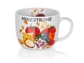 Minestrone levespohár, bankett, 730 ml, kerámia