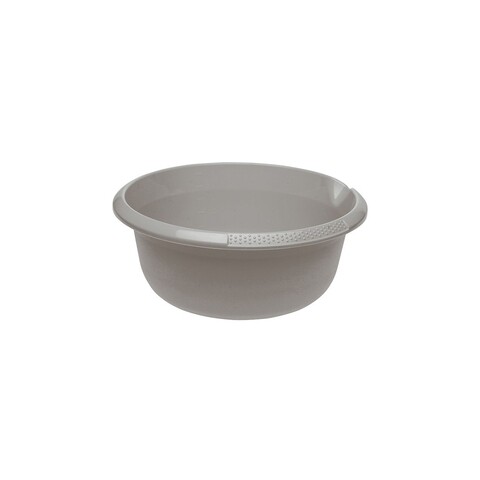 Bol rotund, Keeeper, 24 cm Ø, 2.5 L, plastic, gri