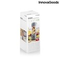 InnovaGoods hordozható és újratölthető turmixgép, 8x24 cm, 350 ml