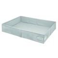 Husa pentru depozitare Evie Under Bed, iDesign, multifunctionala, 70x52.5x13 cm, gri