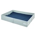Husa pentru depozitare Evie Under Bed, iDesign, multifunctionala, 70x52.5x13 cm, gri