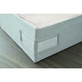 Husa pentru depozitare Evie Under Bed, iDesign, multifunctionala, 70x52.5x13 cm, gri