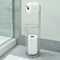 Támogatás Metalo WC-papírhoz, iDesign, 18,5x17x60 cm, rozsdamentes acél