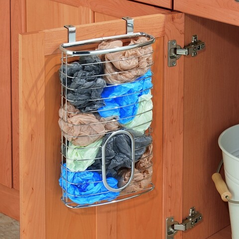 Ajtótartó Axis táskákhoz, iDesign, 20,5x10x38 cm, acél