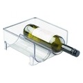 Organizator frigider pentru sticle Binz Double, iDesign, 20.5x20.5x10 cm