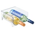 Organizator frigider pentru sticle Binz Double, iDesign, 20.5x20.5x10 cm