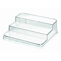 Organizator pentru condimente Linus, iDesign, cu 3 rafturi, 27x24.4x9 cm