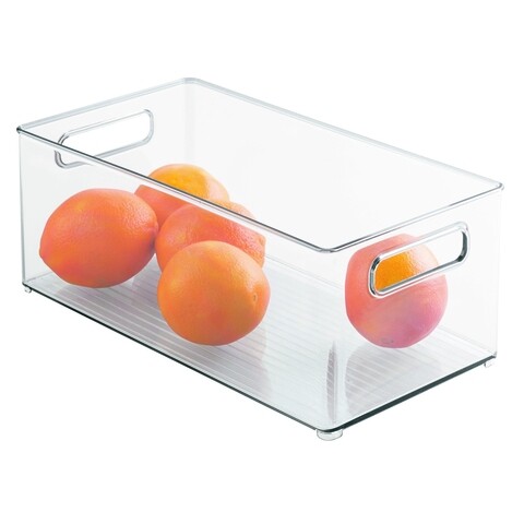 Organizator pentru frigider Binz Deep Bin, iDesign, 37x20x15 cm