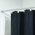 Bara telescopica pentru perdea de dus Forma M, iDesign, 109-190 cm, inox