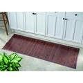 Covoras de baie Formbu, iDesign, 61x183 cm, bambus, cafeniu
