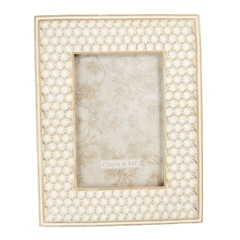 Rama foto Honeycomb, Clayre & Eef, 17x22 cm, polirasina