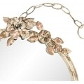 Oglinda decorativa Metalic Roses, Clayre & Eef, 38x44 cm, fier