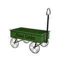 Decoratiune Cart, Decoris, 48x26x70 cm, fier, verde