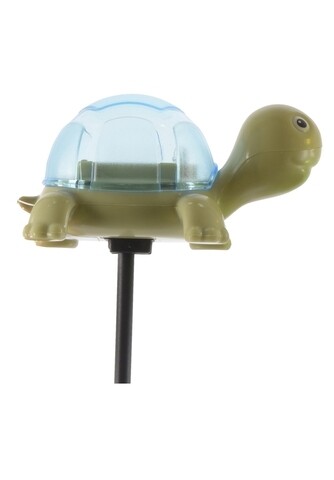 Lampa de gradina Turtle, Lumineo, 10x6x15 cm, plastic, albastru