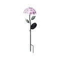 Flower Stake kerti lámpa, Lumineo, 17x54 cm, 26 LED, rózsaszín