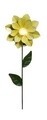 Lampa de gradina Flower, Lumineo, 6x11x49.5 cm, 1 led, galben