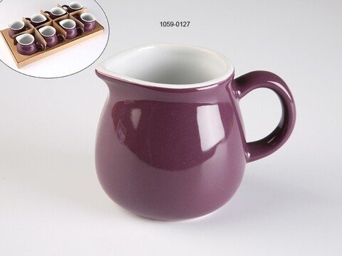 Latiera Lisa, Versa, 320 ml, ceramica, mov