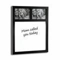Panou memo cu 2 fotografii Laurel, Versa, 33x40 cm, plastic, negru