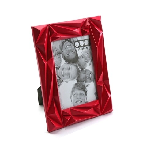 Rama foto Insua, Versa, 10x15 cm, plastic, rosu