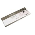 Ceas de perete tip sticker, Versa, polipropilena, portocaliu