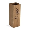 Suport pentru umbrele Flower Grace, Versa, 22x22x48 cm, MDF, natural