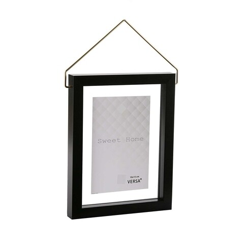 Rama foto Genesis Wall, Versa, 10x15 cm, plastic, negru
