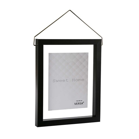 Rama foto Genesis Wall, Versa, 13x18 cm, plastic, negru