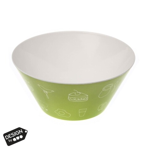Bol pentru salata  Bon Apetit Green, Versa, Ø25.4x11.6 cm, 2.5 L, melamina