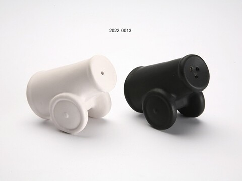 Set solnita si piernita Cannon, Versa, 11.5x7.8x6.3 cm, ceramica