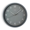 Ceas de perete Trinity, Versa, Ø30.5 cm, gri
