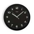 Ceas de perete Trinity, Versa, Ø30.5 cm, negru