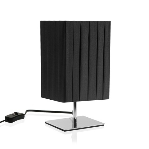 Lampa de masa Villegas, Versa, 1 x E14, 40W. 13x12x25 cm, metal, negru